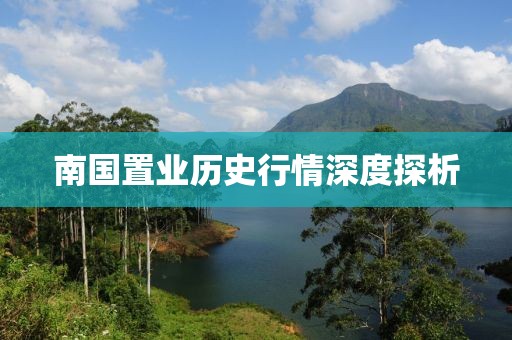 南国置业历史行情深度探析