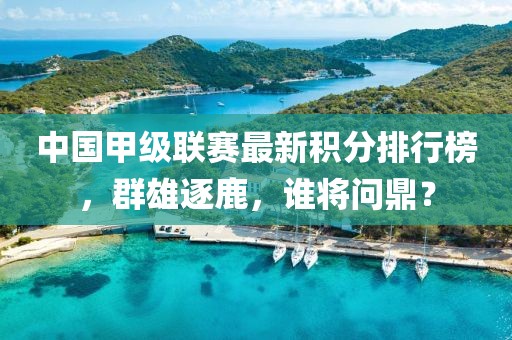 中国甲级联赛最新积分排行榜，群雄逐鹿，谁将问鼎？