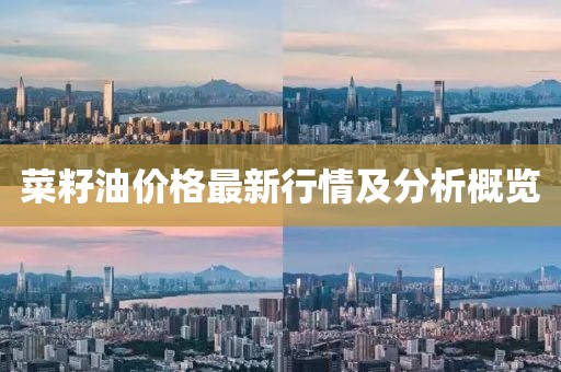 菜籽油价格最新行情及分析概览