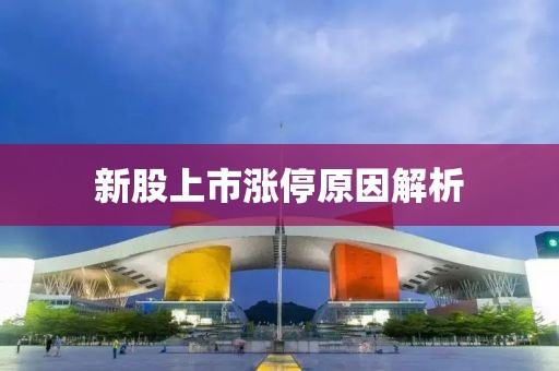 新股上市涨停原因解析