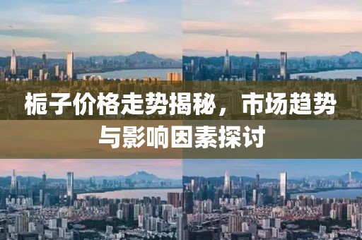 栀子价格走势揭秘，市场趋势与影响因素探讨