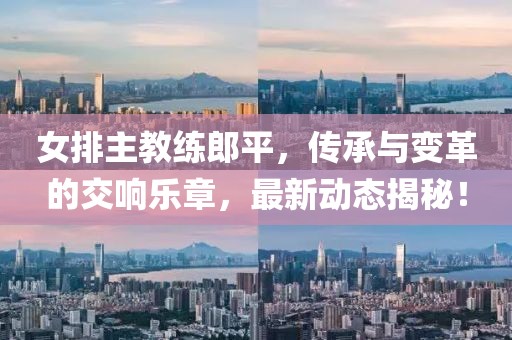 女排主教练郎平，传承与变革的交响乐章，最新动态揭秘！