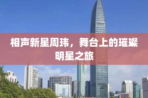 相声新星周玮，舞台上的璀璨明星之旅