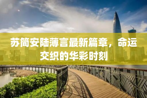 苏简安陆薄言最新篇章，命运交织的华彩时刻
