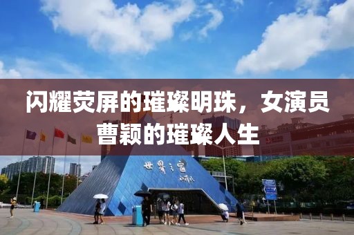 闪耀荧屏的璀璨明珠，女演员曹颖的璀璨人生