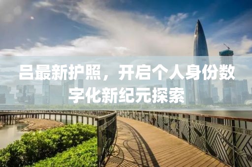 吕最新护照，开启个人身份数字化新纪元探索
