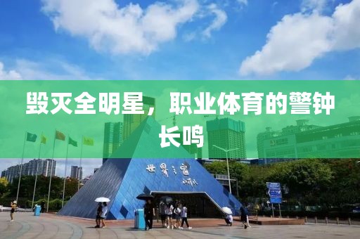毁灭全明星，职业体育的警钟长鸣