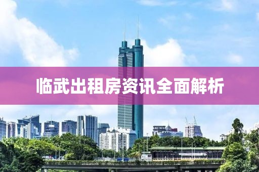 临武出租房资讯全面解析
