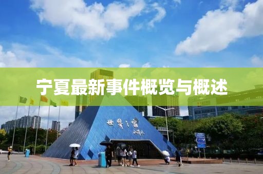 宁夏最新事件概览与概述
