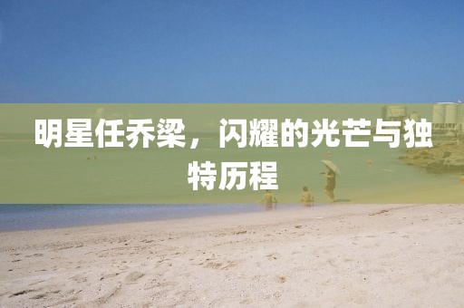 明星任乔梁，闪耀的光芒与独特历程
