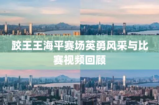 跤王王海平赛场英勇风采与比赛视频回顾
