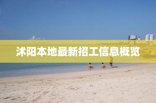 沭阳本地最新招工信息概览