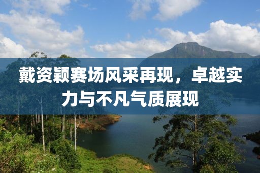 戴资颖赛场风采再现，卓越实力与不凡气质展现