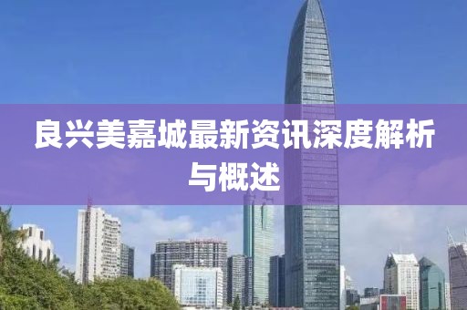 良兴美嘉城最新资讯深度解析与概述