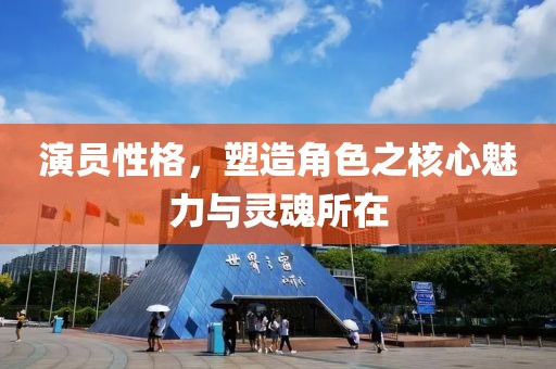 演员性格，塑造角色之核心魅力与灵魂所在