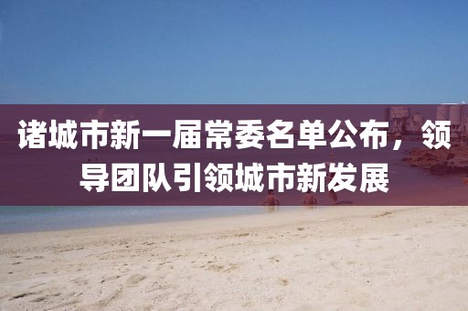 诸城市新一届常委名单公布，领导团队引领城市新发展