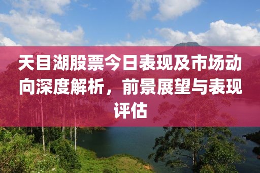 天目湖股票今日表现及市场动向深度解析，前景展望与表现评估