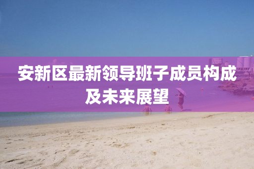 安新区最新领导班子成员构成及未来展望