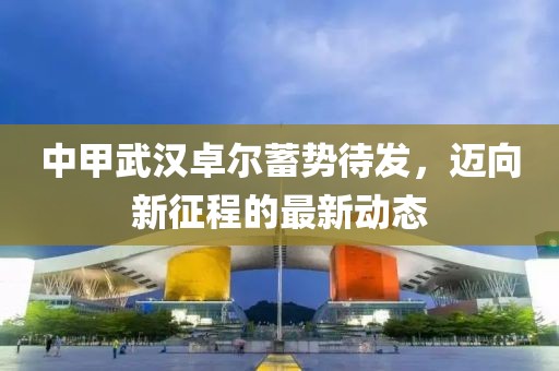 中甲武汉卓尔蓄势待发，迈向新征程的最新动态