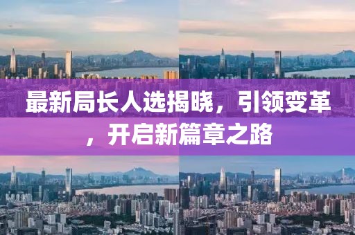 最新局长人选揭晓，引领变革，开启新篇章之路