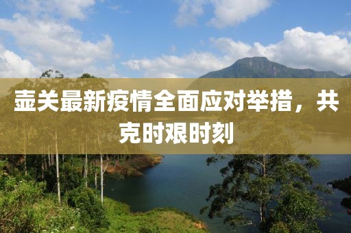 壶关最新疫情全面应对举措，共克时艰时刻