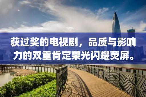 获过奖的电视剧，品质与影响力的双重肯定荣光闪耀荧屏。