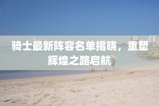 骑士最新阵容名单揭晓，重塑辉煌之路启航