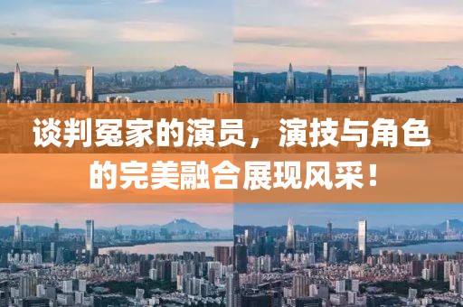 谈判冤家的演员，演技与角色的完美融合展现风采！