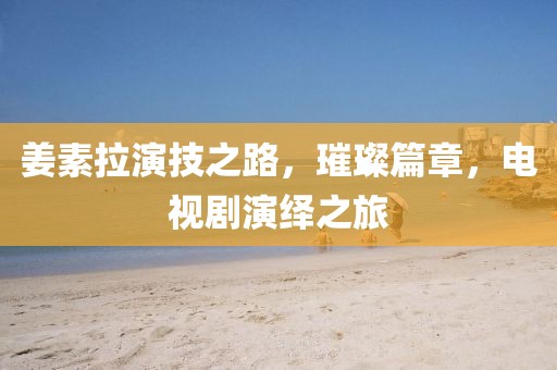 姜素拉演技之路，璀璨篇章，电视剧演绎之旅