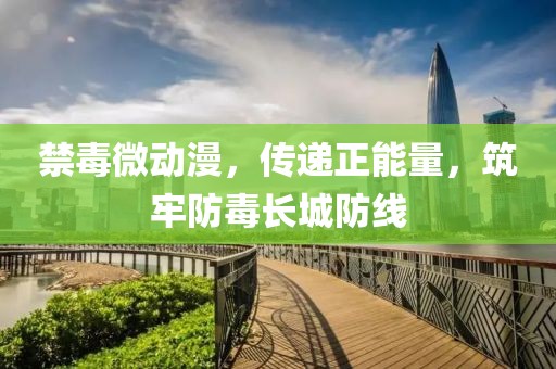 禁毒微动漫，传递正能量，筑牢防毒长城防线