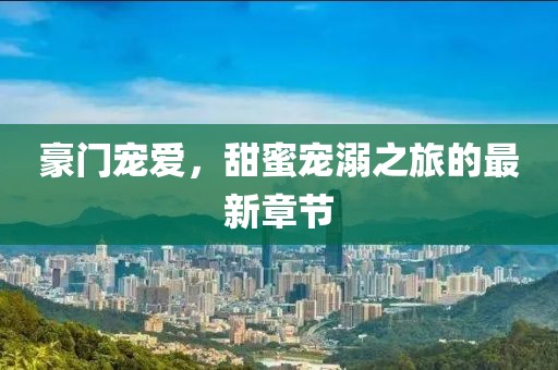 豪门宠爱，甜蜜宠溺之旅的最新章节