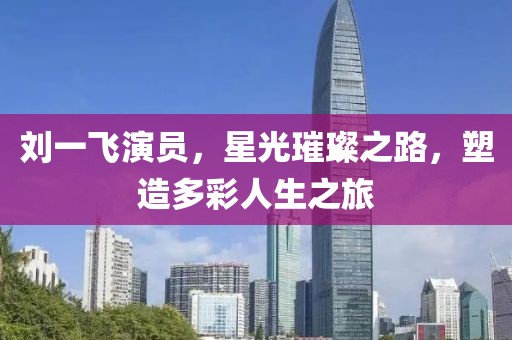 刘一飞演员，星光璀璨之路，塑造多彩人生之旅