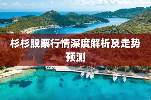 杉杉股票行情深度解析及走势预测
