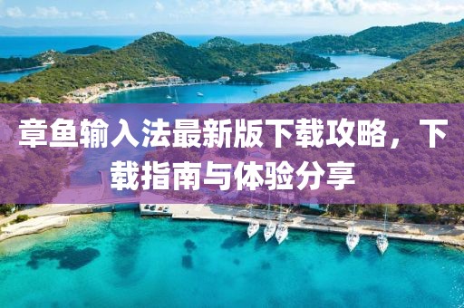 章鱼输入法最新版下载攻略，下载指南与体验分享