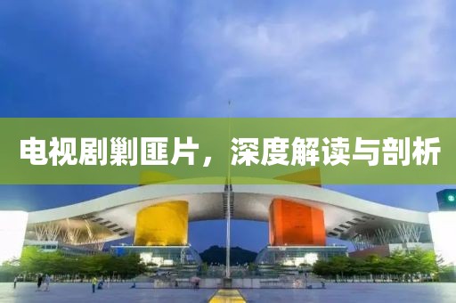 电视剧剿匪片，深度解读与剖析