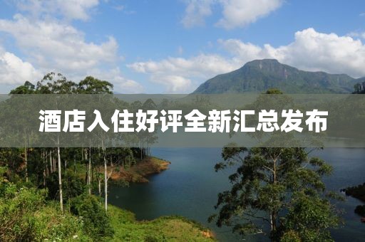 酒店入住好评全新汇总发布