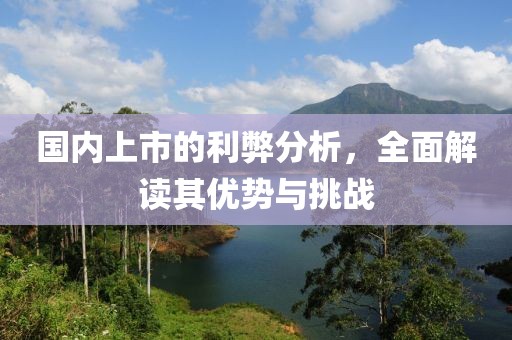 国内上市的利弊分析，全面解读其优势与挑战