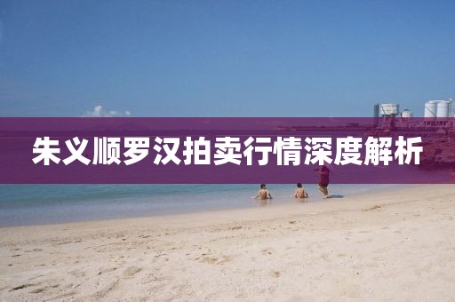 朱义顺罗汉拍卖行情深度解析