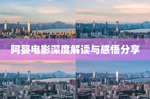 阿婴电影深度解读与感悟分享