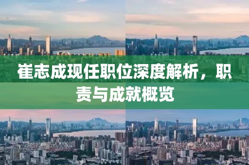 崔志成现任职位深度解析，职责与成就概览
