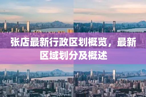 张店最新行政区划概览，最新区域划分及概述