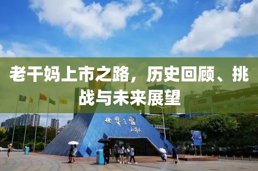 老干妈上市之路，历史回顾、挑战与未来展望