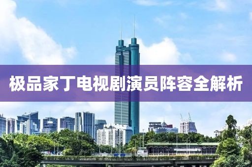 极品家丁电视剧演员阵容全解析