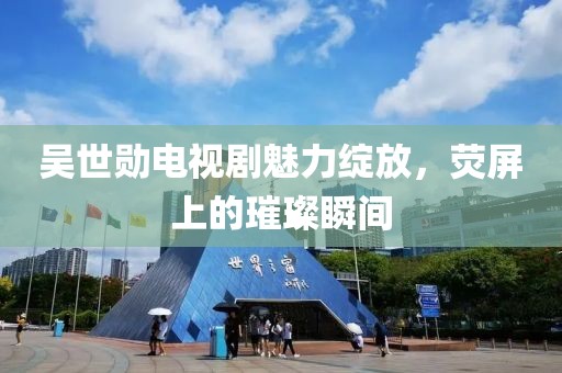 吴世勋电视剧魅力绽放，荧屏上的璀璨瞬间