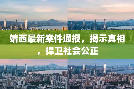靖西最新案件通报，揭示真相，捍卫社会公正
