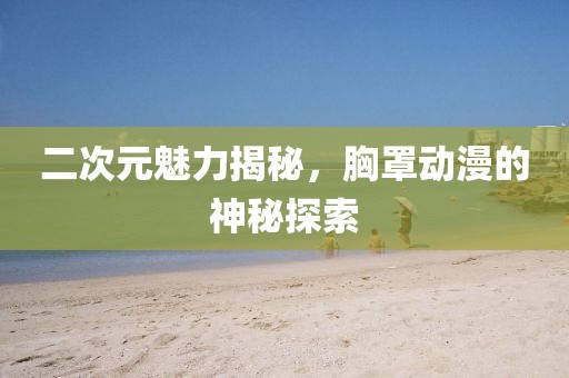 二次元魅力揭秘，胸罩动漫的神秘探索