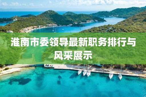 淮南市委领导最新职务排行与风采展示