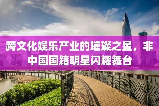 跨文化娱乐产业的璀璨之星，非中国国籍明星闪耀舞台