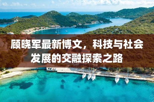 顾晓军最新博文，科技与社会发展的交融探索之路
