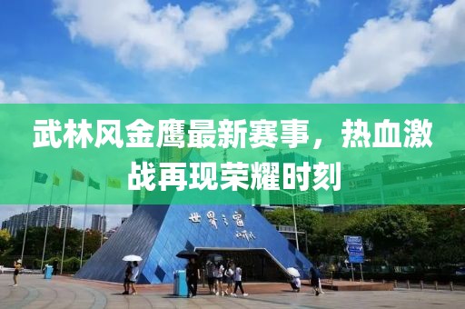 武林风金鹰最新赛事，热血激战再现荣耀时刻